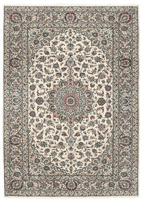 Tapete Oriental Kashan Fine 200X280 Castanho/Bege (Lã, Pérsia/Irão)