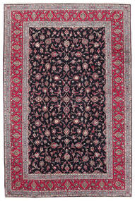 197X299 Keshan Fine Vloerkleed Oosters Donkerrood/Zwart (Wol, Perzië/Iran)
