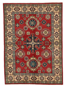 170X240 Kazak Fine Teppe Orientalsk Mørk Rød/Svart (Ull, Afghanistan) Carpetvista