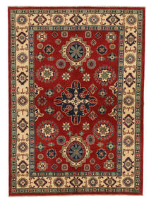 170X240 Kazak Fine Teppich Orientalischer Dunkelrot/Schwarz (Wolle, Afghanistan) Carpetvista