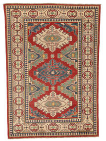  172X253 Medallion Kazak Fine Rug Wool, Carpetvista