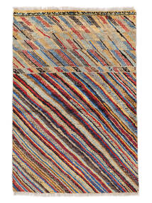 79X118 Moroccan Berber - Afghanistan Teppich Moderner Dunkelrot/Orange (Wolle, Afghanistan) Carpetvista