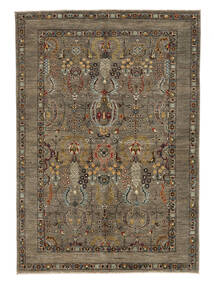  Oriental Kazak Fine Rug 169X240 Brown/Black Wool, Afghanistan Carpetvista