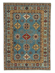  Orientalsk Kazak Fine Tæppe 166X240 Brun/Sort Uld, Afghanistan Carpetvista