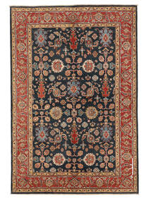  Kazak Fine Rug 182X268 Wool Brown/Black Carpetvista