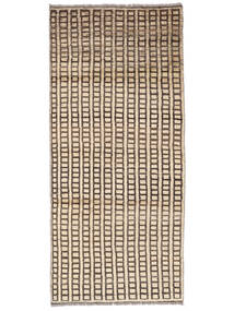 85X190 Moroccan Berber - Afghanistan Rug Modern Runner
 Brown/Beige (Wool, Afghanistan) Carpetvista