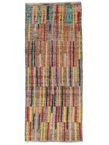 77X191 Moroccan Berber - Afghanistan Teppich Moderner Läufer Braun/Orange (Wolle, Afghanistan) Carpetvista