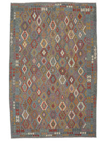  308X485 Grand Kilim Afghan Old Style Tapis Laine, Carpetvista