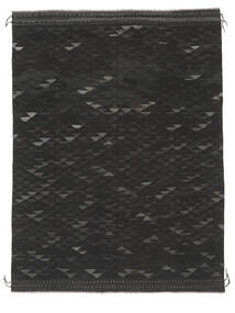 Kilim Afghan Old Style Rug 249X333 Black Wool, Afghanistan Carpetvista