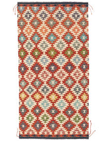  103X202 Klein Kelim Afghan Old Stil Teppich Wolle, Carpetvista
