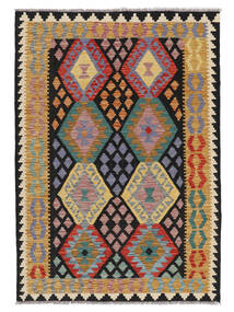  128X183 Small Kilim Afghan Old Style Rug Wool, Carpetvista