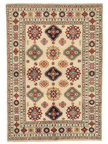  172X242 Kazak Fine Teppich Orange/Braun Afghanistan Carpetvista