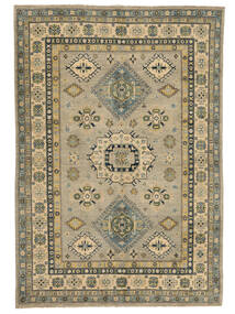  166X240 Medaillon Kazak Fine Teppich Wolle, Carpetvista