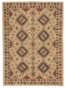 Kazak Fine Rug 166X232 Brown/Orange Wool, Afghanistan Carpetvista