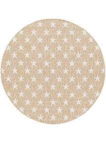  Indoor/Outdoor Rug Ø 200 Washable Starstruck - Beige