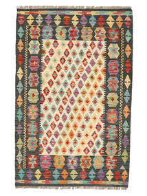 101X154 Tapis Kilim Afghan Old Style D'orient Noir/Marron (Laine, Afghanistan) Carpetvista