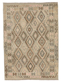  174X245 Kilim Afghan Old Style Rug Wool, Carpetvista