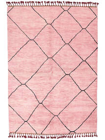 168X240 Tapis Contemporary Design Moderne Rouge/Rose Clair (Laine, Afghanistan) Carpetvista