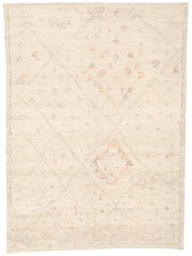 Tappeto Contemporary Design 197X272 Beige (Lana, Afghanistan)