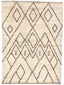 Contemporary Design Rug 180X241 Beige/Brown Wool, Afghanistan Carpetvista