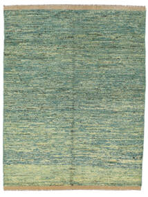 Contemporary Design Rug 179X226 Green/Dark Green Wool, Afghanistan Carpetvista