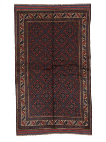 Baluch Rug Rug 145X250 Black/Dark Red Wool, Afghanistan Carpetvista