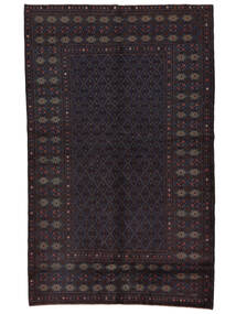 170X270 絨毯 バルーチ オリエンタル ブラック (ウール, アフガニスタン) Carpetvista