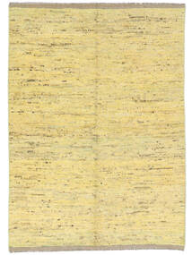 168X233 Contemporary Design Teppich Moderner Gelb/Orange (Wolle, Afghanistan) Carpetvista