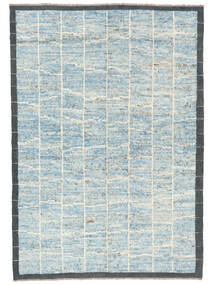 Contemporary Design Teppich 174X238 Grün/Blau Wolle, Afghanistan Carpetvista
