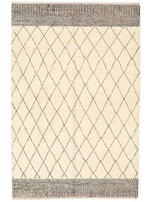 Contemporary Design Teppich 168X256 Beige/Orange Wolle, Afghanistan Carpetvista