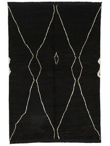 163X247 Contemporary Design Rug Modern Black (Wool, Afghanistan)