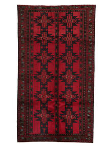  Baluch Rug 145X260 Wool Black/Dark Red Small Carpetvista