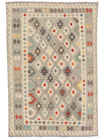  199X294 Kilim Afghan Old Style Rug Wool, Carpetvista