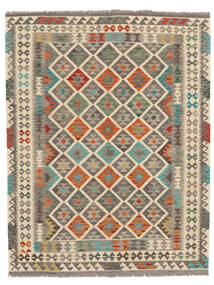 Kelim Afghan Old Style Matot Matto 151X197 Ruskea/Oranssi Villa, Afganistan Carpetvista