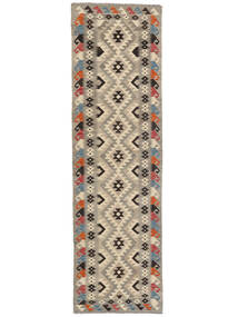  Kelim Afghan Old Style Teppe 82X286 Brun/Oransje Carpetvista