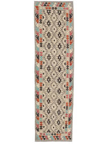 79X289 Kelim Afghan Old Style Matot Matto Itämainen Käytävämatto Oranssi/Ruskea (Villa, Afganistan) Carpetvista