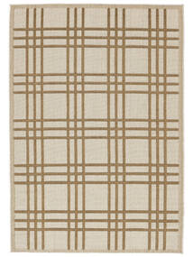 Rutan Indoor/Outdoor Rug Washable 160X230 Beige Checkered