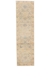 80X298 絨毯 オリエンタル カザック Fine 廊下 カーペット オレンジ/ベージュ (ウール, アフガニスタン) Carpetvista