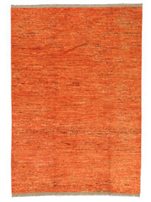 198X284 Dywan Contemporary Design Nowoczesny Czerwony/Ciemnoczerwony (Wełna, Afganistan) Carpetvista