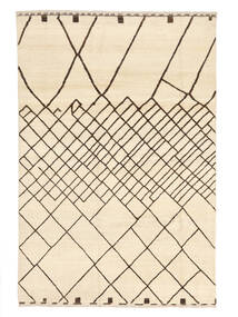 Tappeto Contemporary Design 193X282 Arancione/Beige (Lana, Afghanistan)