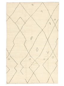 Tapete Contemporary Design 193X297 Bege/Laranja (Lã, Afeganistão)