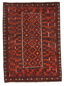 Tapis D'orient Kilim Maimane 258X357 Rouge Foncé/Noir Grand (Laine, Afghanistan)