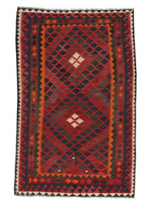  Oriental Kilim Maimane Rug 151X239 Dark Red/Black Wool, Afghanistan Carpetvista