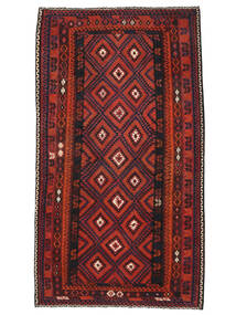  Kilim Maimane Rug 243X431 Wool Black/Dark Red Large Carpetvista