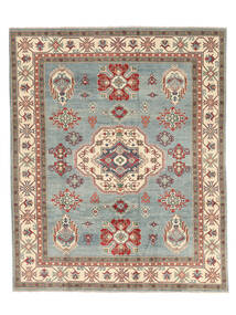  Orientalischer Kazak Fine Teppich 245X299 Grün/Braun Wolle, Afghanistan Carpetvista