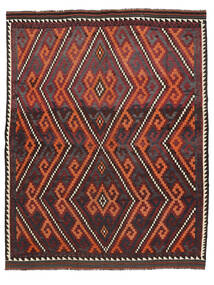 235X291 Χαλι Ανατολής Κιλίμ Μαιμανε Μαύρα/Σκούρο Κόκκινο (Μαλλί, Αφγανικά) Carpetvista