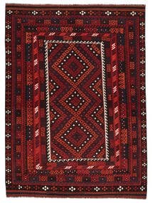  Itämainen Kelim Maimane Matot Matto 245X337 Musta/Tummanpunainen Villa, Afganistan Carpetvista