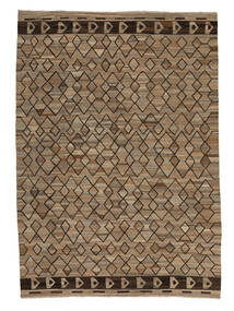 Kilim Ariana Rug 299X426 Brown/Black Large Wool, Afghanistan Carpetvista