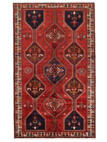 Tapete Persa Ghashghai Fine 156X259 Vermelho Escuro/Preto (Lã, Pérsia/Irão)