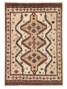 175X256 Gabbeh Kashkuli Teppich Moderner Braun/Orange (Wolle, Persien/Iran) Carpetvista